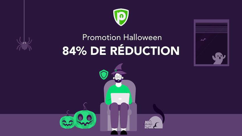 Pure VPN promo Halloween